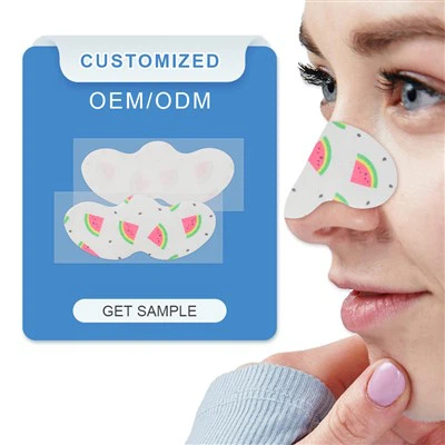 Loại bỏ đầu đen Dải làm sạch lỗ chân lông linh hoạt t khu vực chăm sóc da