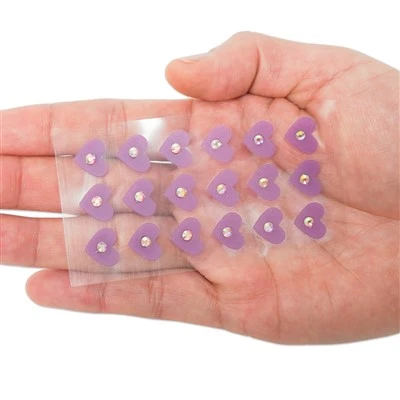 Purple Heart Pimple Patches Medical Ladcoloid mụn trứng cá để che zits